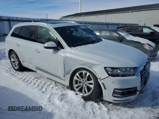 2019 Audi Q7 Premium Plus with VIN WA1LAAF7XKD013347, listed as a Copart auction lot 44849605 with 70,173 mi miles and Clean title. Bid and sale history available at DreamBid. Image 4.