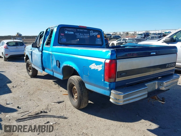 1994 Ford F-150 with VIN 1FTEX14Y5RKB51327, listed as a IAAI auction lot 41239570 with 1 mi miles. Bid and sale history available at carsss.com. Image 3.