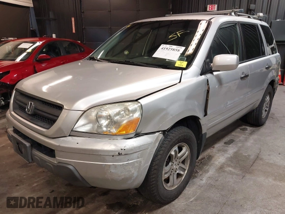 2005 Honda Pilot EX with VIN 5FNYF18465B031034, listed as a IAAI auction lot 41925858 with 194,211 mi miles and . Bid and sale history available at DreamBid. Image 2.