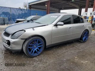2003 Infiniti G35 with VIN JNKCV51E23M013155, listed as a Copart auction lot 88521985 with 185,693 mi miles and Salvage Title. Bid and sale history available at DreamBid. Image 1.