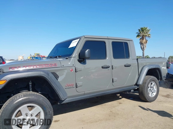 2020 Jeep Gladiator Rubicon with VIN 1C6JJTBG6LL149469, listed as a IAAI auction lot 42224826 with 58,870 mi miles and . Bid and sale history available at DreamBid. Image 15.