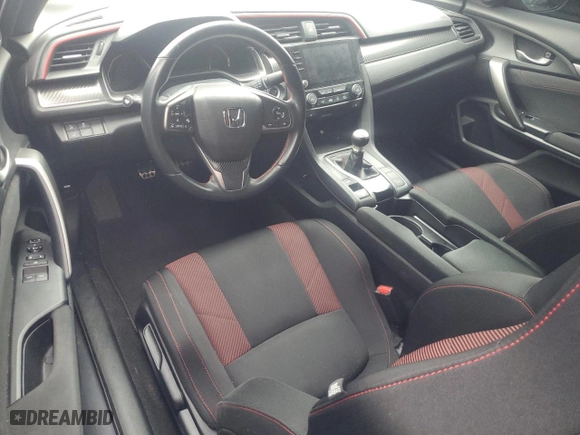 2020 Honda Civic Si Coupe with VIN 2HGFC3A52LH754127, listed as a Copart auction lot 73513804 with 38,609 mi miles and Salvage Title. Bid and sale history available at carsss.com. Image 8.