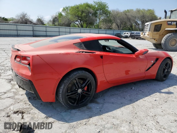 2016 Chevrolet Corvette 1LT with VIN 1G1YB2D74G5123435, listed as a Copart auction lot 50104895 with 71,220 mi miles and Salvage Title. Bid and sale history available at carsss.com. Image 3.