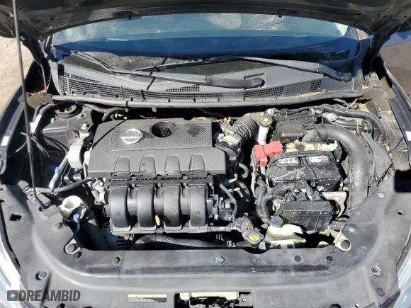 2014 Nissan Sentra S with VIN 3N1AB7AP4EL682154, listed as a Copart auction lot 46187515 with 105,570 mi miles and Salvage Title. Bid and sale history available at carsss.com. Image 11.