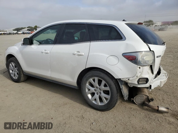 2007 Mazda CX-7 Touring with VIN JM3ER29LX70135606, listed as a Copart auction lot 52974395 with 207,938 mi miles and Salvage Title. Bid and sale history available at carsss.com. Image 2.