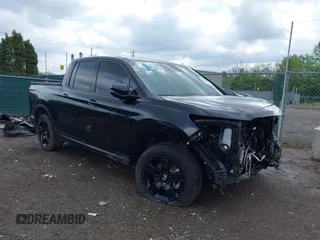 2024 Honda Ridgeline Black Edition with VIN 5FPYK3F86RB030458, listed as a IAAI auction lot 42180255 with 10,513 mi miles and . Bid and sale history available at DreamBid. Image 1.