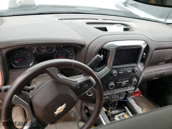 2022 Chevrolet Silverado 2500HD LTZ with VIN 1GC4YPEY9NF358414, listed as a Copart auction lot 39941064 with 0 mi miles and Salvage Title. Bid and sale history available at carsss.com. Image 8.