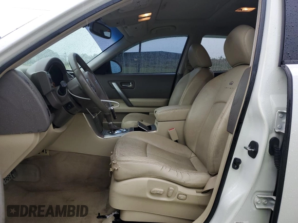 2008 Infiniti FX35 with VIN JNRAS08W78X206832, listed as a Copart auction lot 70510364 with 160,754 mi miles and Salvage Title. Bid and sale history available at carsss.com. Image 7.
