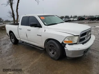 2010 Dodge Ram 1500 SLT with VIN 1D7RB1GP0AS182224, listed as a Copart auction lot 44581735 with 207,531 mi miles and Salvage Title. Bid and sale history available at carsss.com. Image 4.