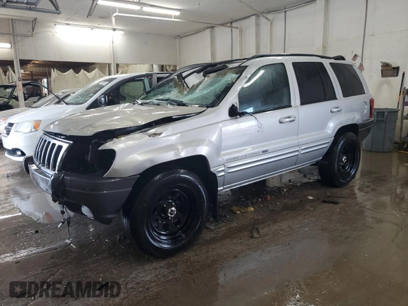 2002 Jeep Grand Cherokee Limited z VIN 1J8GW58S02C279251, wystawiony jako Copart lot #61563465 z przebiegiem 182 244 mil mil oraz Szkoda całkowita • Salvage title. Historia ofert i sprzedaży dostępna na DreamBid. Obrazek 1.