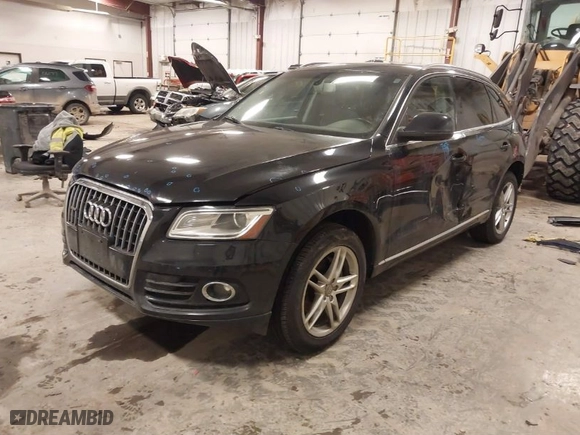 2014 Audi Q5 Premium Plus with VIN WA1LFAFP3EA118383, listed as a IAAI auction lot 41407232 with 1 mi miles. Bid and sale history available at carsss.com. Image 2.