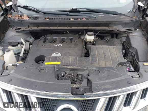 2009 Nissan Murano S with VIN JN8AZ18W59W157336, listed as a IAAI auction lot 42121617 with 151,087 mi miles and . Bid and sale history available at carsss.com. Image 10.