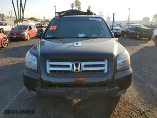 2007 Honda Pilot LX with VIN 5FNYF181X7B008882, listed as a Copart auction lot 87508455 with 0 mi miles and Salvage Title. Bid and sale history available at carsss.com. Image 5.