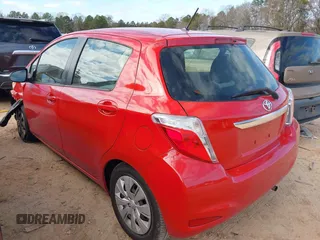 2013 Toyota Yaris L with VIN JTDKTUD39DD548573, listed as a IAAI auction lot 41152564 with 158,510 mi miles. Bid and sale history available at carsss.com. Image 3.