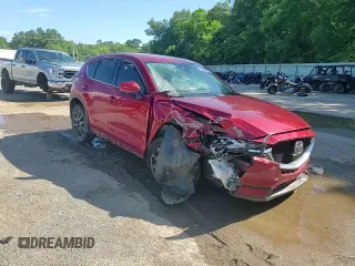 2018 Mazda CX-5 Grand Touring with VIN JM3KFADM9J0398036, listed as a Copart auction lot 62284145 with 118,827 mi miles and Salvage title. Bid and sale history available at DreamBid. Image 14.
