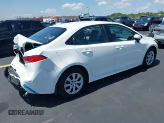 2024 Toyota Corolla LE with VIN 5YFB4MDE5RP205598, listed as a IAAI auction lot 42285592 with 11,753 mi miles and . Bid and sale history available at DreamBid. Image 4.