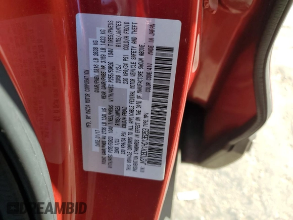 2017 Mazda CX-9 Grand Touring with VIN JM3TCBDY1H0136253, listed as a Copart auction lot 78198694 with 165,029 mi miles and Salvage Title. Bid and sale history available at carsss.com. Image 15.