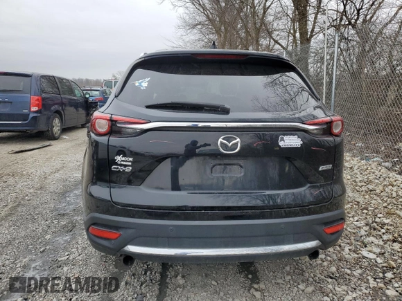2016 Mazda CX-9 Grand Touring with VIN JM3TCADY9G0109441, listed as a Copart auction lot 42572565 with Not Provided miles and Salvage Title. Bid and sale history available at DreamBid. Image 6.