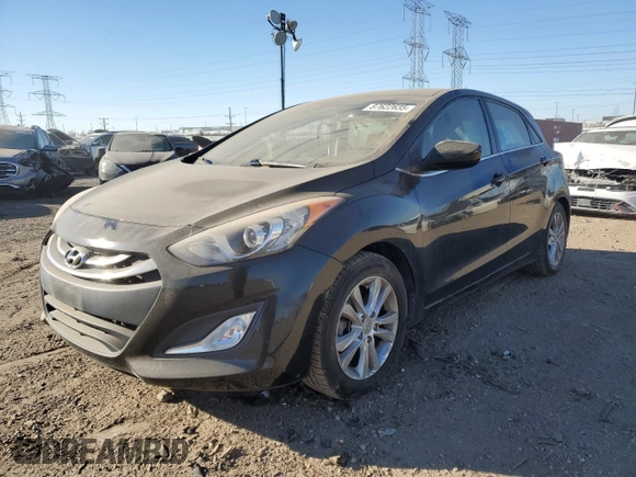 2013 Hyundai Elantra GT GLS with VIN KMHD35LE3DU137344, listed as a Copart auction lot 87622635 with 54,320 mi miles and Salvage Title. Bid and sale history available at carsss.com. Image 1.