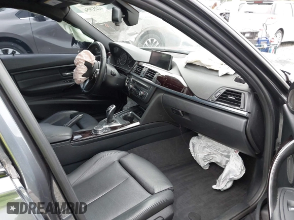 2015 BMW 3 Series 335i xDrive with VIN WBA3B9C56F5A48293, listed as a IAAI auction lot 42253956 with 83,332 mi miles and . Bid and sale history available at DreamBid. Image 5.