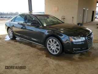 2015 Audi A8 3.0T z VIN WAU3GAFD8FN001253, wystawiony jako Copart lot #48946195 z przebiegiem 113 108 mil mil oraz Czysty tytuł • Clean title. Historia ofert i sprzedaży dostępna na DreamBid. Obrazek 4.