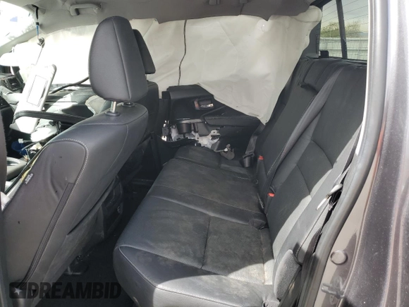 2023 Honda Ridgeline RTL-E with VIN 5FPYK3F78PB010961, listed as a Copart auction lot 51458635 with 33,508 mi miles and Salvage title. Bid and sale history available at DreamBid. Image 10.