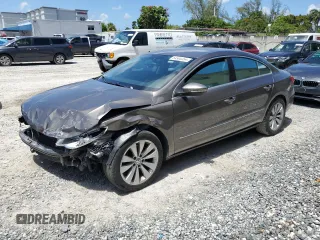2012 Volkswagen CC Sport PZEV with VIN WVWMP7AN4CE516224, listed as a Copart auction lot 64900354 with 101,533 mi miles and Salvage Title. Bid and sale history available at carsss.com. Image 1.