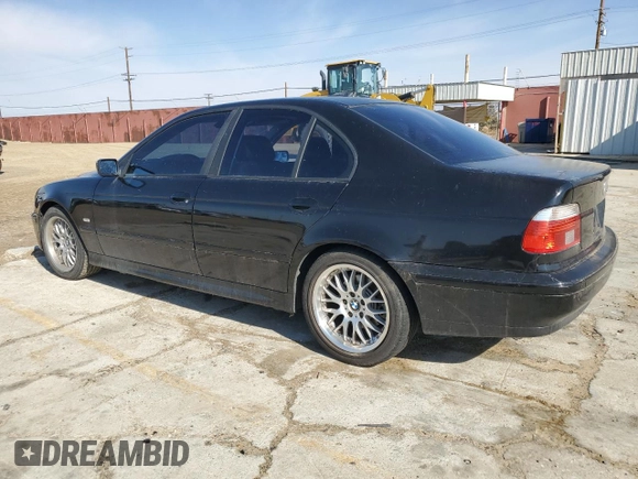 2003 BMW 5 Series 530iA with VIN WBADT63433CK37415, listed as a Copart auction lot 42794815 with 0 mi miles and Salvage Title. Bid and sale history available at carsss.com. Image 2.