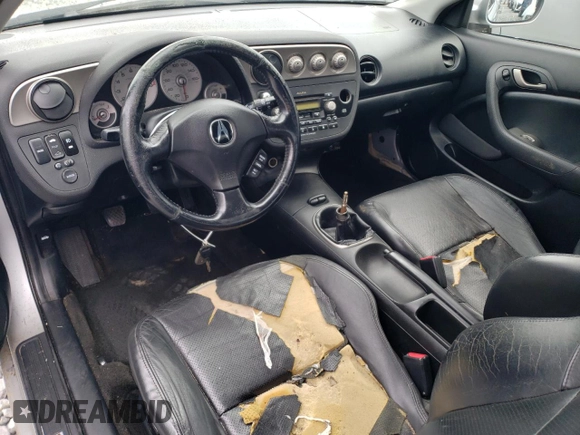 2004 Acura RSX Type S with VIN JH4DC53094S005322, listed as a Copart auction lot 52596315 with 218,488 mi miles and Clean Title. Bid and sale history available at carsss.com. Image 8.
