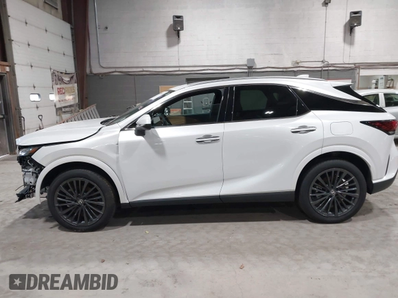 2025 Lexus RX 350 with VIN 2T2BAMCA3SC092209, listed as a IAAI auction lot 41886645 with 259 mi miles and . Bid and sale history available at DreamBid. Image 14.
