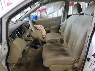2009 Nissan Versa S with VIN 3N1BC13E99L483911, listed as a Copart auction lot 51591235 with Not Provided miles and Salvage Title. Bid and sale history available at DreamBid. Image 7.