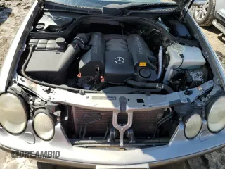 2003 Mercedes-Benz CLK 320 with VIN WDBLK65G63T142435, listed as a Copart auction lot 73847554 with Not Provided miles and Salvage Title. Bid and sale history available at DreamBid. Image 11.