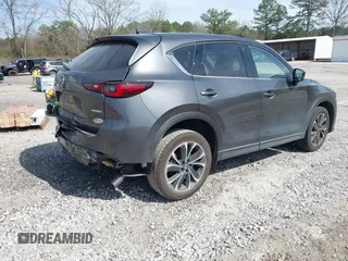 2022 Mazda CX-5 2.5 S Premium Plus Package with VIN JM3KFBEM3N1572722, listed as a IAAI auction lot 41833372 with 17,740 mi miles. Bid and sale history available at carsss.com. Image 4.