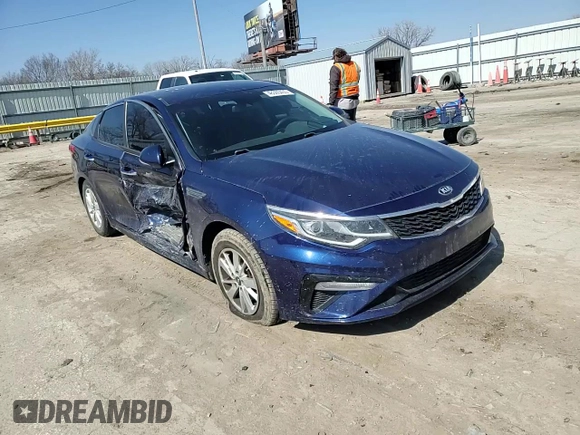 2019 Kia Optima LX with VIN 5XXGT4L33KG277679, listed as a Copart auction lot 48365435 with 124,878 mi miles and Salvage Title. Bid and sale history available at carsss.com. Image 11.