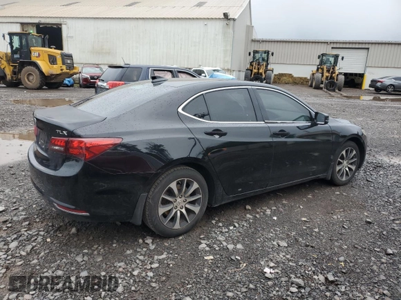 2017 Acura TLX with VIN 19UUB1F36HA004645, listed as a Copart auction lot 64673795 with 138,683 mi miles and Salvage title. Bid and sale history available at DreamBid. Image 3.