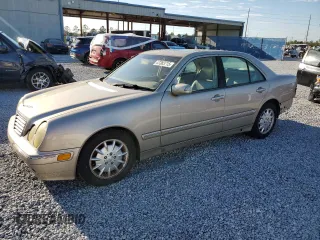 2000 Mercedes-Benz E-Class with VIN WDBJF65J4YB110085, listed as a Copart auction lot 47383715 with 79,605 mi miles and Clean Title. Bid and sale history available at carsss.com. Image 1.