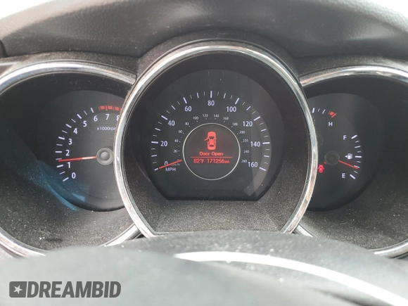 2013 Kia Optima EX with VIN 5XXGN4A78DG159503, listed as a Copart auction lot 65555305 with 171,256 mi miles and Clean title. Bid and sale history available at DreamBid. Image 9.