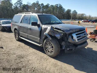 2014 Ford Expedition EL XLT with VIN 1FMJK1H5XEEF61722, listed as a Copart auction lot 87239064 with 192,053 mi miles and Salvage Title. Bid and sale history available at carsss.com. Image 4.