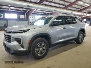 2025 Chevrolet Traverse AWD LT with VIN 1GNEVGRS2SJ141449, listed as a Copart auction lot 60521185 with 17,766 mi miles and Clean title. Bid and sale history available at DreamBid. Image 1.