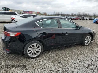 2017 Acura ILX w/Premium Pkg with VIN 19UDE2F77HA011281, listed as a Copart auction lot 52437325 with 57,155 mi miles and Salvage Title. Bid and sale history available at carsss.com. Image 3.