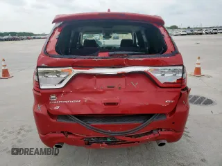 2019 Dodge Durango GT Plus with VIN 1C4RDJDG2KC739168, listed as a Copart auction lot 53700155 with 97,307 mi miles and Salvage title. Bid and sale history available at DreamBid. Image 6.