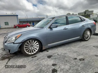 2016 Hyundai Equus Signature z VIN KMHGH4JH0GU102805, wystawiony jako Copart lot #59722425 z przebiegiem 114 029 mil mil oraz Szkoda całkowita • Salvage title. Historia ofert i sprzedaży dostępna na DreamBid. Obrazek 1.