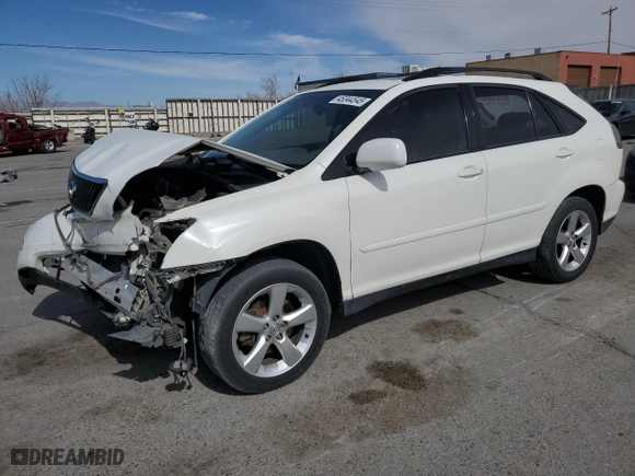 2006 Lexus RX 330 with VIN JTJGA31U360061394, listed as a Copart auction lot 45344545 with 261,928 mi miles and Salvage Title. Bid and sale history available at carsss.com. Image 1.