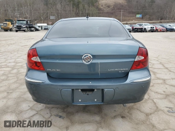 2006 Buick LaCrosse CXL with VIN 2G4WD582161214389, listed as a Copart auction lot 41992635 with 122,050 mi miles and Salvage Title. Bid and sale history available at carsss.com. Image 6.