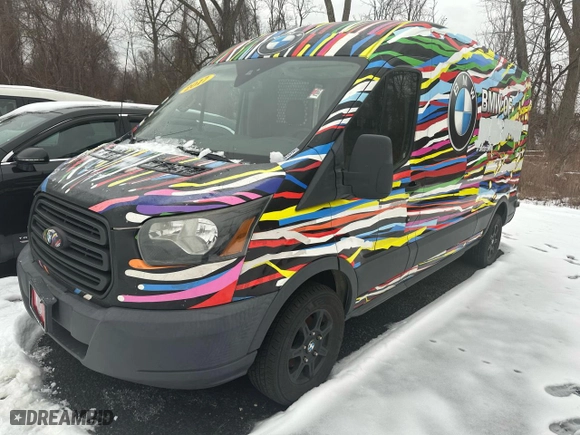 2017 Ford Transit Van with VIN 1FTYR2CM8HKA18166, listed as a Copart auction lot 45491735 with NaN miles and Clean Title. Bid and sale history available at carsss.com. Image 1.