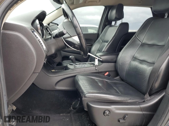 2012 Dodge Durango Crew with VIN 1C4RDHDG2CC336205, listed as a Copart auction lot 49798075 with 160,804 mi miles and Salvage Title. Bid and sale history available at DreamBid. Image 7.