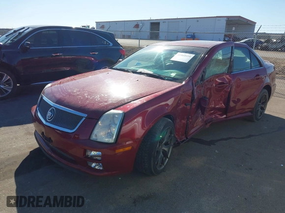 2005 Cadillac STS with VIN 1G6DC67A150165964, listed as a IAAI auction lot 41860410 with 177,161 mi miles. Bid and sale history available at carsss.com. Image 17.