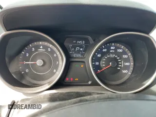 2014 Hyundai Elantra SE with VIN 5NPDH4AE3EH495669, listed as a Copart auction lot 50342015 with 110,326 mi miles and Salvage Title. Bid and sale history available at DreamBid. Image 9.
