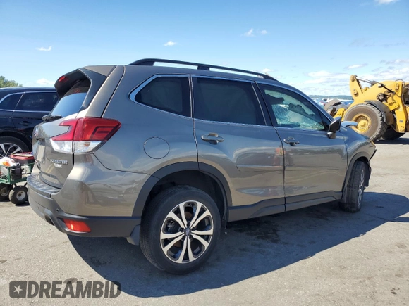 2020 Subaru Forester Limited with VIN JF2SKAUC1LH436425, listed as a Copart auction lot 60645534 with Not provided miles and Salvage title. Bid and sale history available at DreamBid. Image 3.