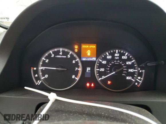 2014 Acura RDX Technology with VIN 5J8TB4H55EL013378, listed as a Copart auction lot 58911375 with 79,970 mi miles and Salvage title. Bid and sale history available at DreamBid. Image 9.